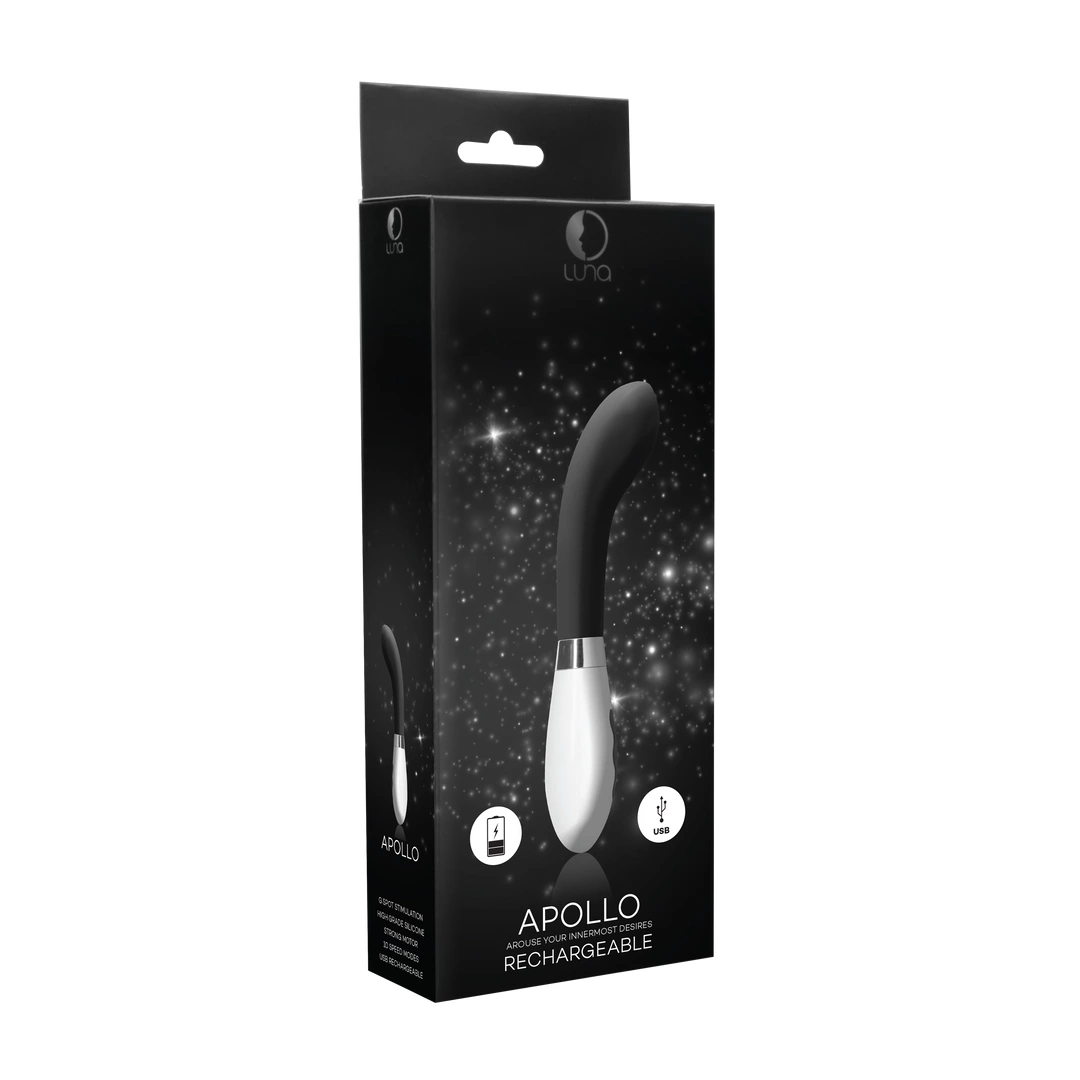 Luna by shots - Apollo Wibrator pochylony gładki 2 Luna by shots - Apollo Wibrator pochylony gładki - obrazek 2