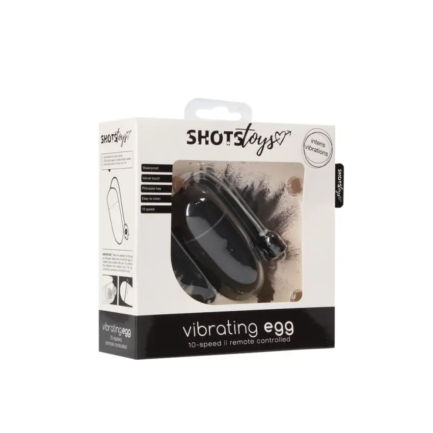 Shots Toys - Wibrujące jajeczko - 10 prędkości - obrazek 2
