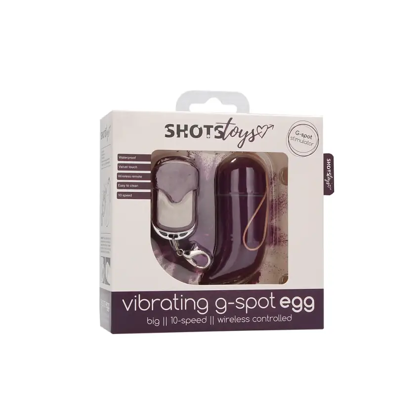 Shots Toys - Wibrujące jajeczko - punkt G - obrazek 2