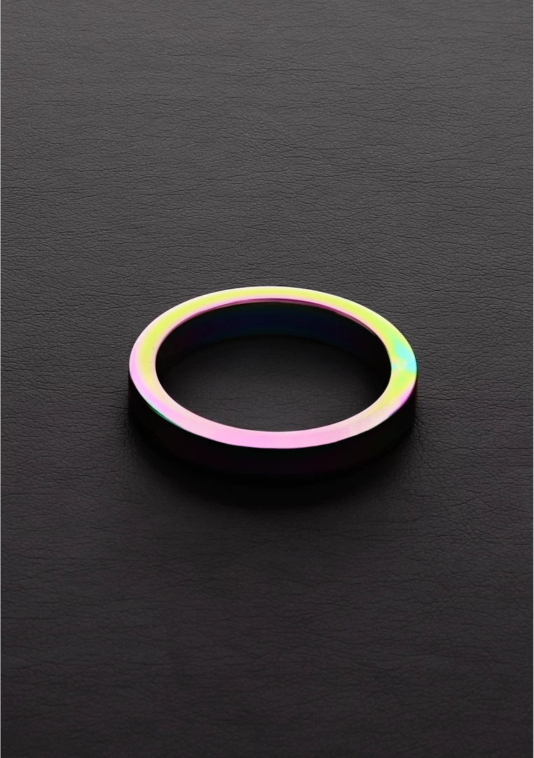 Steel - Pierścień płaski Rainbow  - 0.3 x 1.8 / 8 x 45 mm