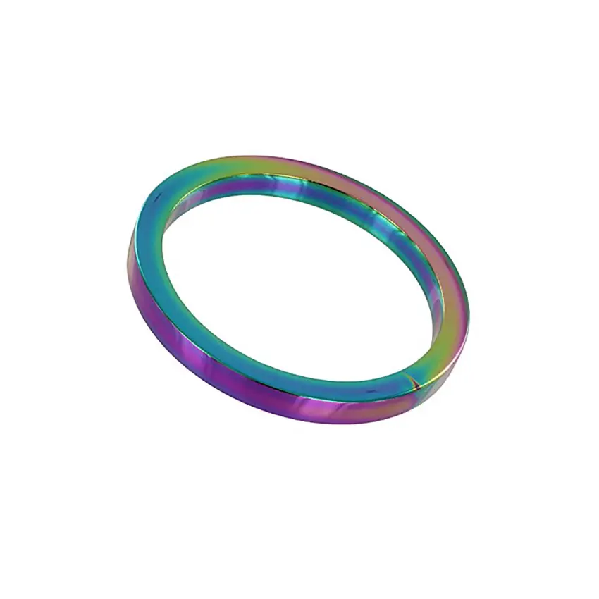 Steel - Pierścień płaski Rainbow  - 0.3 x 1.8 / 8 x 45 mm - obrazek 7