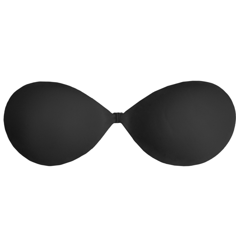 BYE-BRA - BRA INVISIBLE BLACK CUP A 2 BYE-BRA - BRA INVISIBLE BLACK CUP A - obrazek 2