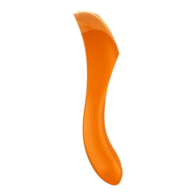 SATISFYER - CANDY CANE FINGER VIBRATOR ORANGE 4 SATISFYER - CANDY CANE FINGER VIBRATOR ORANGE - obrazek 4