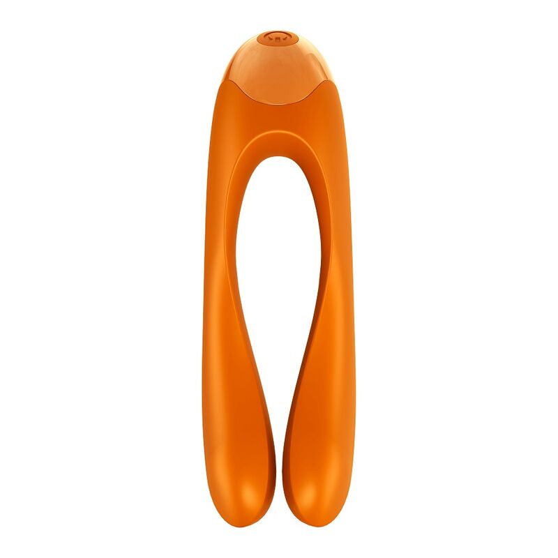 SATISFYER - CANDY CANE FINGER VIBRATOR ORANGE 5 SATISFYER - CANDY CANE FINGER VIBRATOR ORANGE - obrazek 5