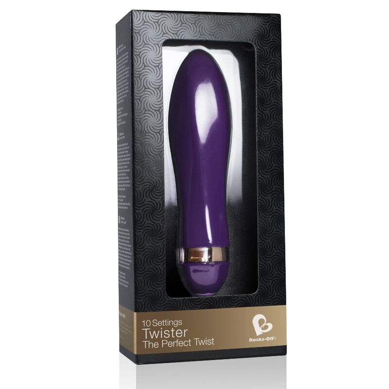 ROCKS-OFF - TWISTER VIBRATOR 10 MODES 4 ROCKS-OFF - TWISTER VIBRATOR 10 MODES - obrazek 4
