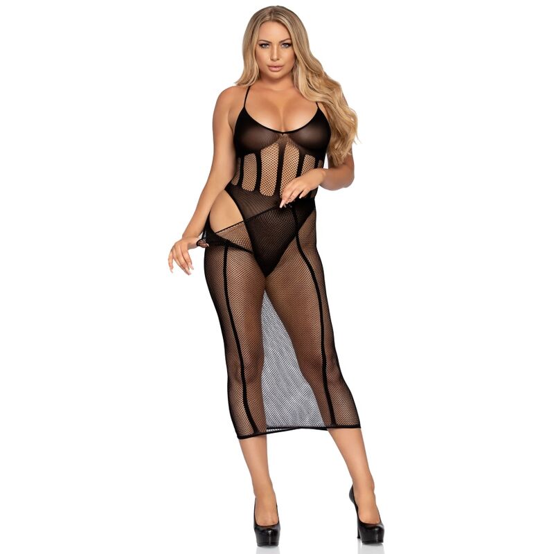 LEG AVENUE - BODYSUIT AND SKIRT SET ONE SIZE 4 LEG AVENUE - BODYSUIT AND SKIRT SET ONE SIZE - obrazek 4
