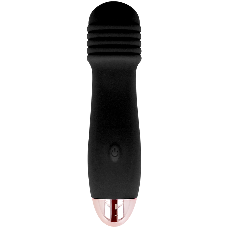 DOLCE VITA - RECHARGEABLE VIBRATOR THREE BLACK 7 SPEED 2 DOLCE VITA - RECHARGEABLE VIBRATOR THREE BLACK 7 SPEED - obrazek 2