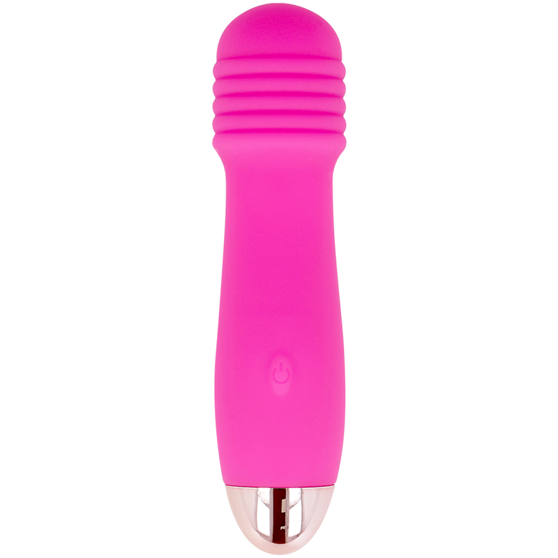 DOLCE VITA - RECHARGEABLE VIBRATOR THREE PINK 7 SPEEDS 2 DOLCE VITA - RECHARGEABLE VIBRATOR THREE PINK 7 SPEEDS - obrazek 2