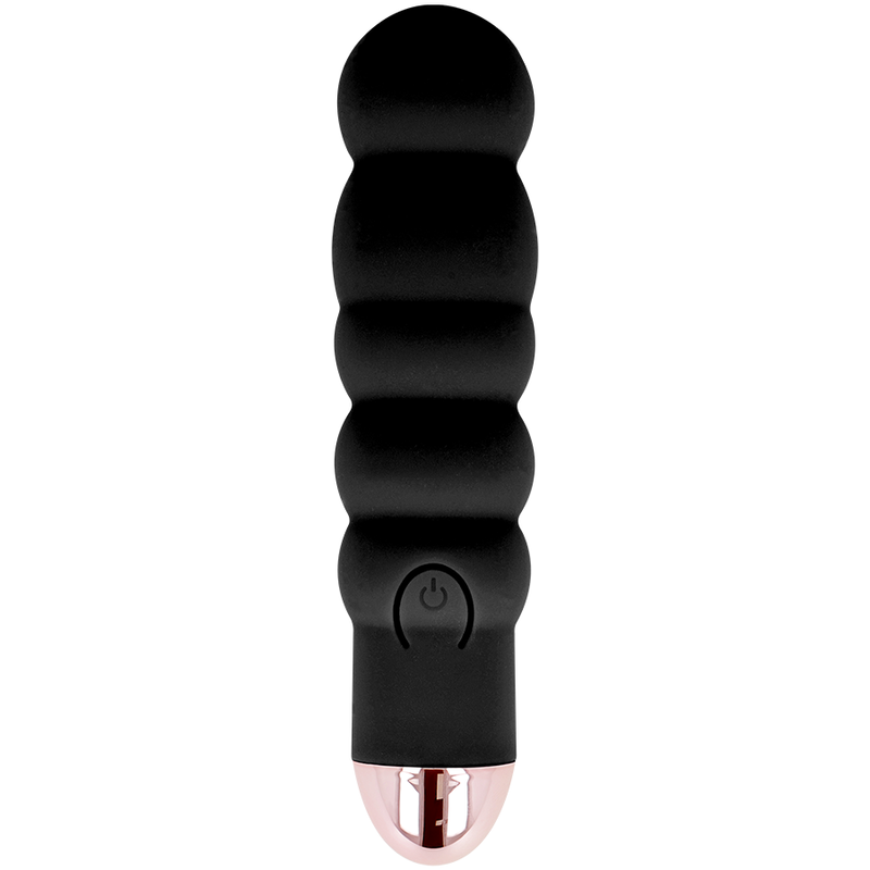 DOLCE VITA - RECHARGEABLE VIBRATOR SIX BLACK 7 SPEEDS 2 DOLCE VITA - RECHARGEABLE VIBRATOR SIX BLACK 7 SPEEDS - obrazek 2