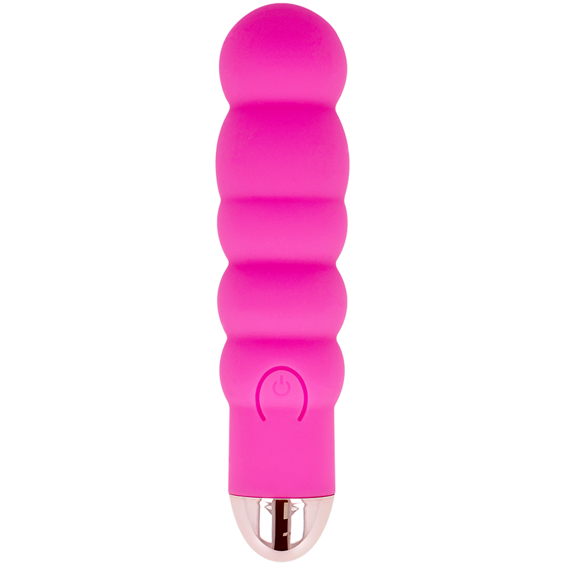 DOLCE VITA - RECHARGEABLE VIBRATOR SIX PINK 7 SPEEDS 2 DOLCE VITA - RECHARGEABLE VIBRATOR SIX PINK 7 SPEEDS - obrazek 2