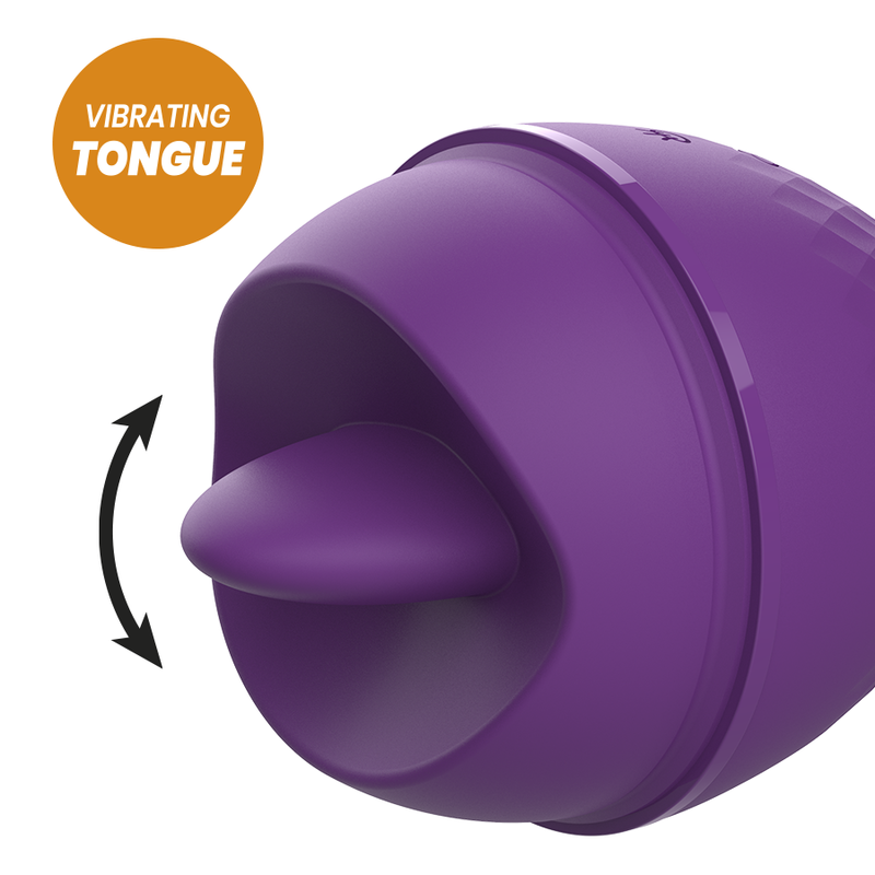 REWOLUTION - REWOLINGO VIBRATOR WITH TONGUE 2 REWOLUTION - REWOLINGO VIBRATOR WITH TONGUE - obrazek 2