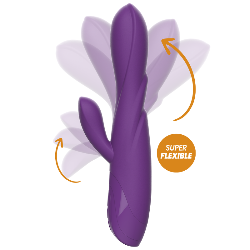 REWOLUTION - REWORABBIT FLEXIBLE VIBRATOR WITH RABBIT 2 REWOLUTION - REWORABBIT FLEXIBLE VIBRATOR WITH RABBIT - obrazek 2