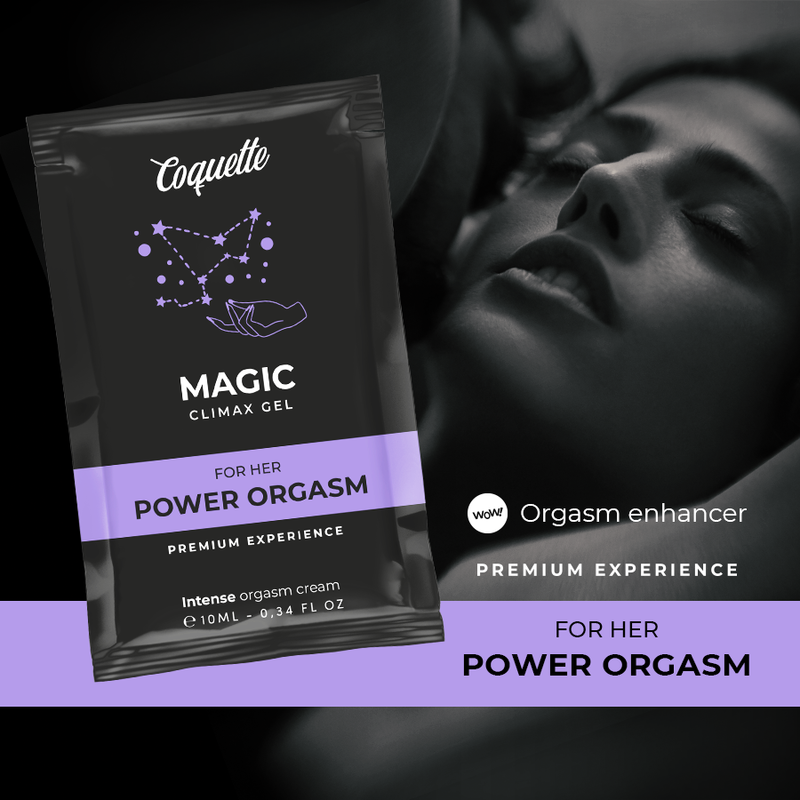 COQUETTE CHIC DESIRE - POCKET MAGIC CLIMAX GEL FOR HER ORGASM ENHANCING GEL 10 ML 3 COQUETTE CHIC DESIRE - POCKET MAGIC CLIMAX GEL FOR HER ORGASM ENHANCING GEL 10 ML - obrazek 3