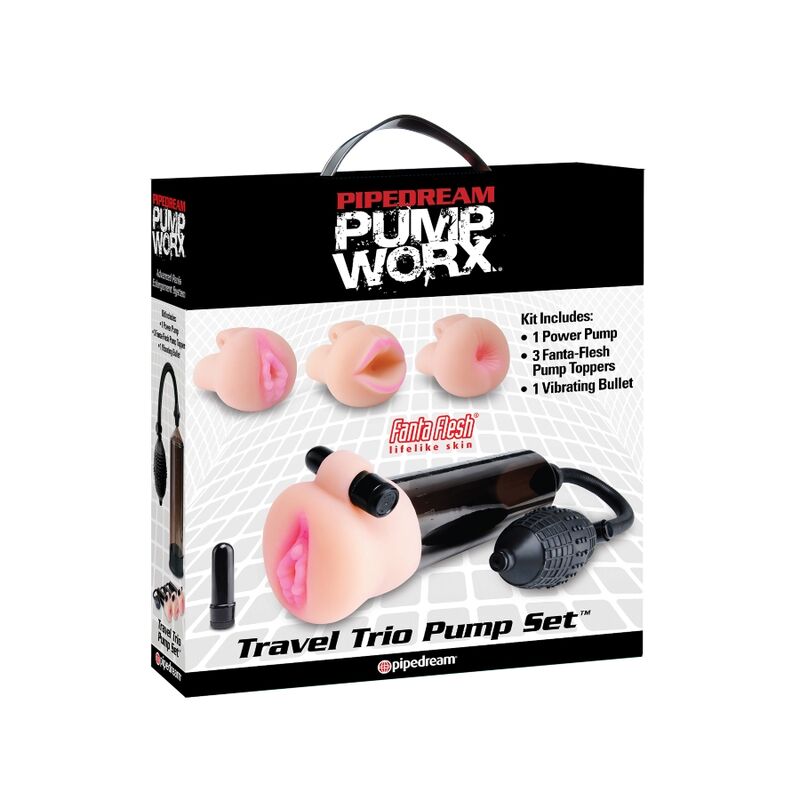 PUMP WORX - SUCTION PUMP WITH MASTURBATOR 3 PUMP WORX - SUCTION PUMP WITH MASTURBATOR - obrazek 3