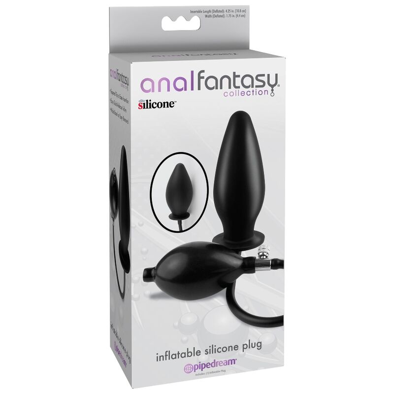 ANAL FANTASY - INFLATABLE SILICONE PLUG 3 ANAL FANTASY - INFLATABLE SILICONE PLUG - obrazek 3