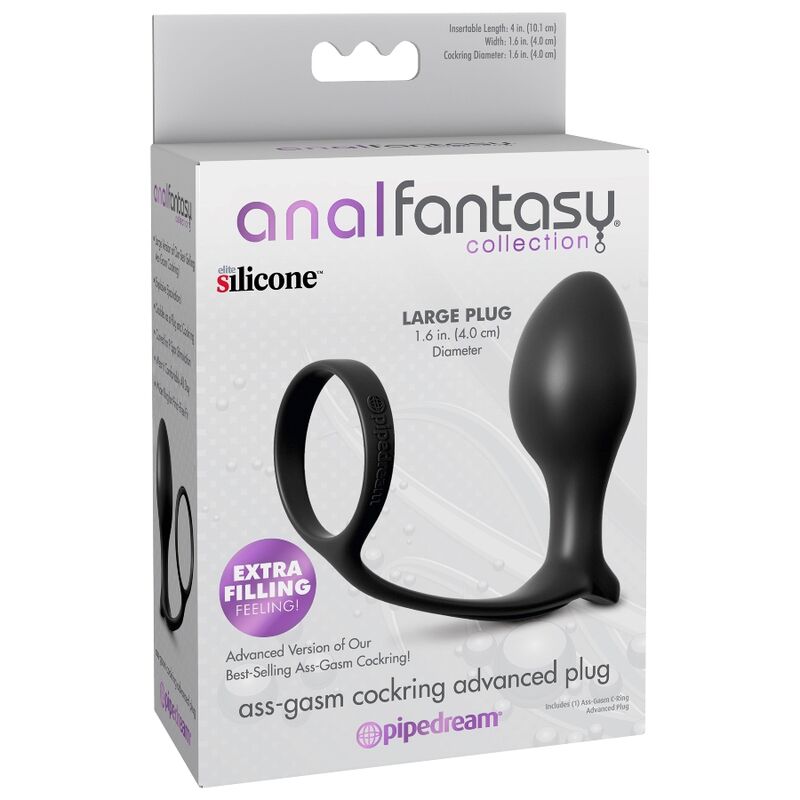 ANAL FANTASY - COLLECTION ASS-GASM ADVANCED RING WITH ANAL PLUG 5 ANAL FANTASY - COLLECTION ASS-GASM ADVANCED RING WITH ANAL PLUG - obrazek 5