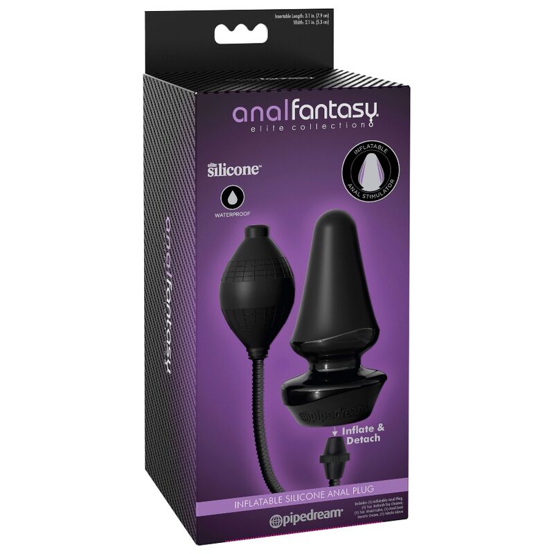 ANAL FANTASY ELITE COLLECTION - INFLATABLE PLUG 2 ANAL FANTASY ELITE COLLECTION - INFLATABLE PLUG - obrazek 2