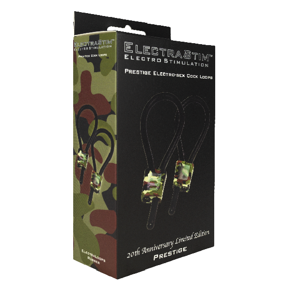 ELECTRASTIM - PRESTIGE ELECTRALOOPS ADJUSTABLE COCK RINGS CAMOUFLAGE 4 ELECTRASTIM - PRESTIGE ELECTRALOOPS ADJUSTABLE COCK RINGS CAMOUFLAGE - obrazek 4