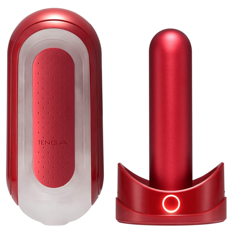 TENGA - FLIP 0 ZERO RED WITH HEATER 3 TENGA - FLIP 0 ZERO RED WITH HEATER - obrazek 3