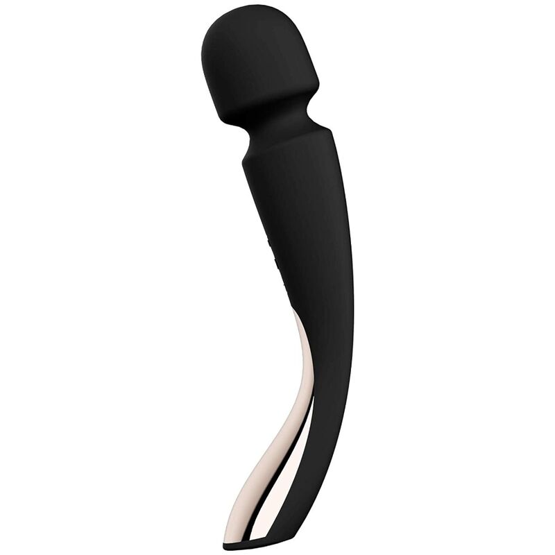 LELO - SMART MEDIUM WAND 2 BLACK MASSAGER 2 LELO - SMART MEDIUM WAND 2 BLACK MASSAGER - obrazek 2