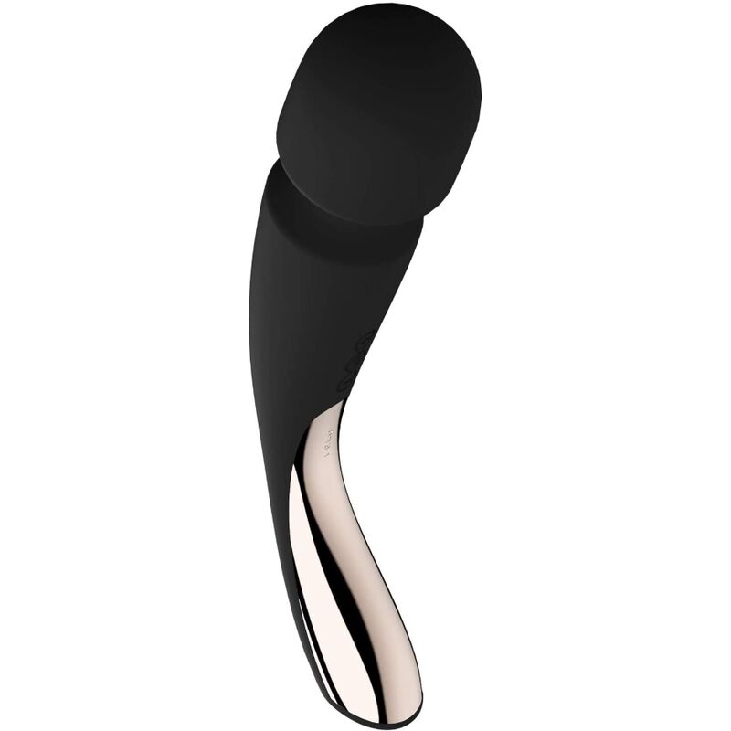 LELO - SMART MEDIUM WAND 2 BLACK MASSAGER 3 LELO - SMART MEDIUM WAND 2 BLACK MASSAGER - obrazek 3