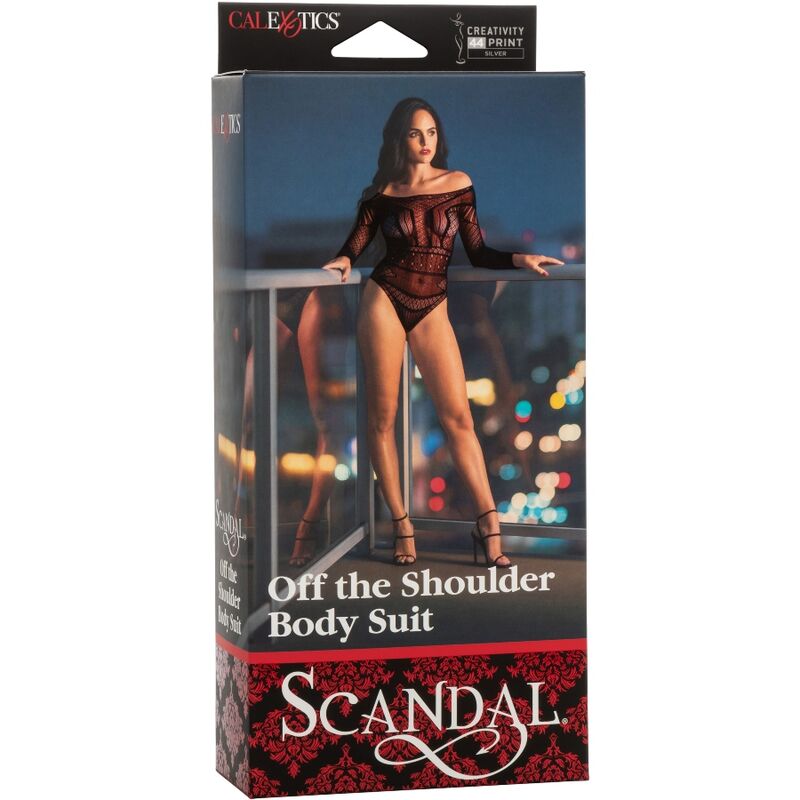 CALEXOTICS - SCANDAL SHOULDER BODY SUIT ONE SIZE 3 CALEXOTICS - SCANDAL SHOULDER BODY SUIT ONE SIZE - obrazek 3