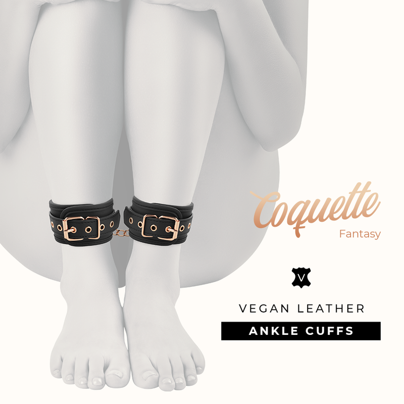 COQUETTE CHIC DESIRE - FANTASY ANKLE CUFFS WITH NEOPRENE LINING 2 COQUETTE CHIC DESIRE - FANTASY ANKLE CUFFS WITH NEOPRENE LINING - obrazek 2