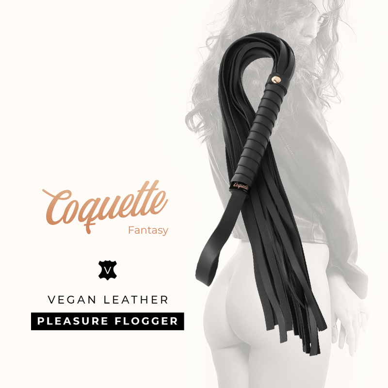 COQUETTE CHIC DESIRE - FANTASY VEGAN LEATHER FLOGGER 2 COQUETTE CHIC DESIRE - FANTASY VEGAN LEATHER FLOGGER - obrazek 2
