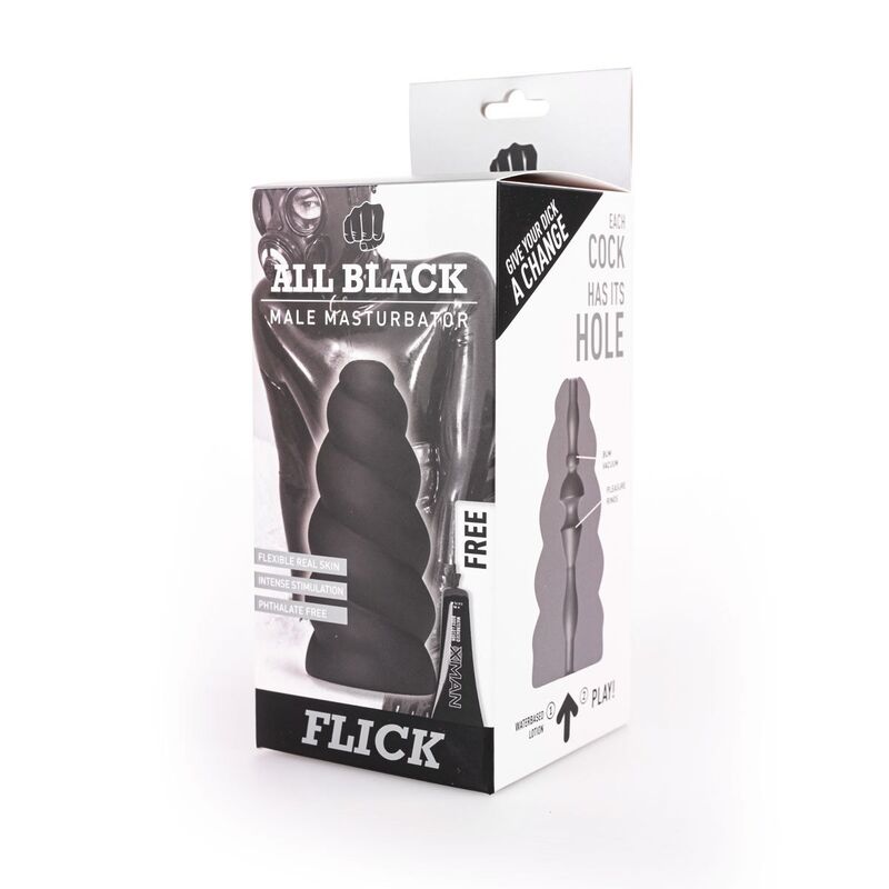 ALL BLACK - MASTURBATOR FLICK 2 ALL BLACK - MASTURBATOR FLICK - obrazek 2