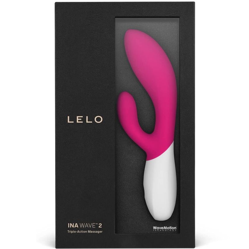 LELO - INA WAVE 2 VBRADOR LUXURY SPECIAL MOVEMENT FUCHSIA 4 LELO - INA WAVE 2 VBRADOR LUXURY SPECIAL MOVEMENT FUCHSIA - obrazek 4
