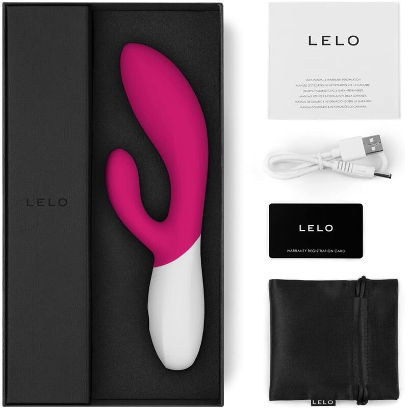 LELO - INA WAVE 2 VBRADOR LUXURY SPECIAL MOVEMENT FUCHSIA 3 LELO - INA WAVE 2 VBRADOR LUXURY SPECIAL MOVEMENT FUCHSIA - obrazek 3