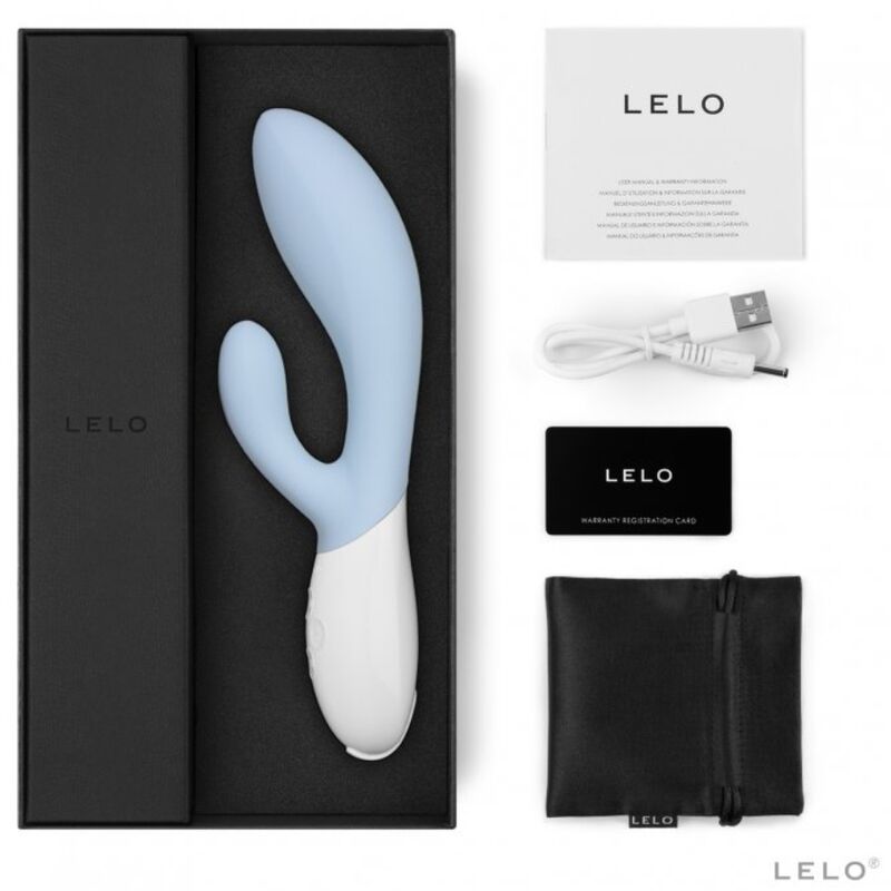 LELO - INA 3 LUXURY CELESTE VIBRATOR 2 LELO - INA 3 LUXURY CELESTE VIBRATOR - obrazek 2