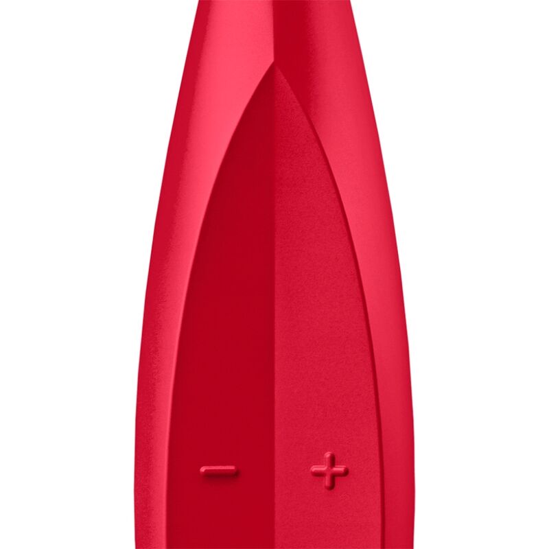 SATISFYER - TWIRLING FUN TIP VIBRATOR RED 3 SATISFYER - TWIRLING FUN TIP VIBRATOR RED - obrazek 3