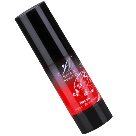 EXTASE SENSUAL - STRAWBERRY HEAT STIMULATING OIL 30 ML 2 EXTASE SENSUAL - STRAWBERRY HEAT STIMULATING OIL 30 ML - obrazek 2