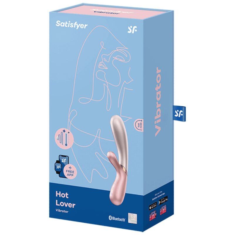 SATISFYER - HOT LOVER VIBRATOR ROSE BEIGE 4 SATISFYER - HOT LOVER VIBRATOR ROSE BEIGE - obrazek 4