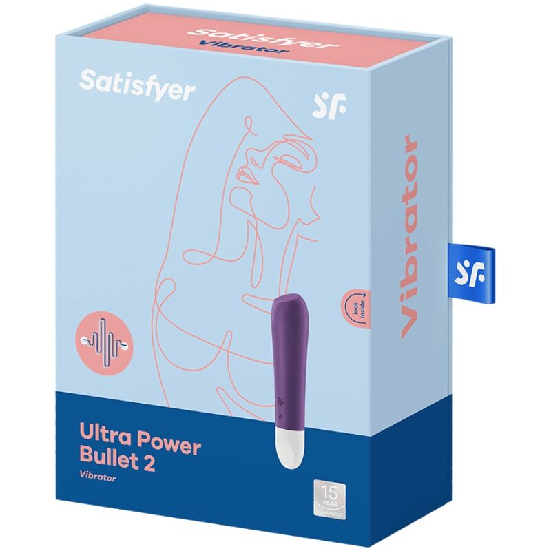 SATISFYER - ULTRA POWER BULLET 2 PURPLE 3 SATISFYER - ULTRA POWER BULLET 2 PURPLE - obrazek 3