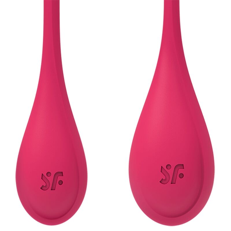 SATISFYER - YONI POWER 1 TRAINING SET RED 2 SATISFYER - YONI POWER 1 TRAINING SET RED - obrazek 2