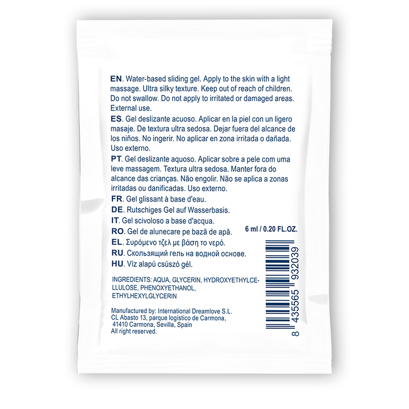 WATERFEEL - NEUTRAL WATER-BASED SLIDING GEL 6 ML 3 WATERFEEL - NEUTRAL WATER-BASED SLIDING GEL 6 ML - obrazek 3