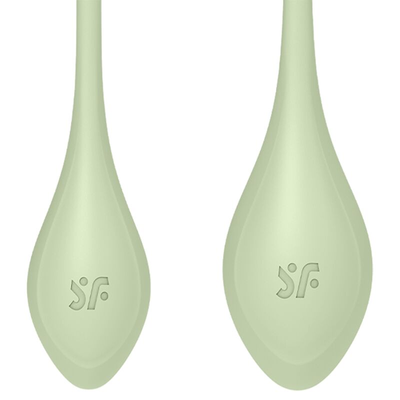 SATISFYER - YONI POWER 2 TRAINING SET GREEN 2 SATISFYER - YONI POWER 2 TRAINING SET GREEN - obrazek 2