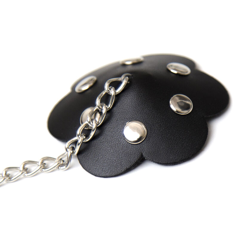 OHMAMA FETISH - PETAL NIPPLE SHIELD WITH CHAIN 2 OHMAMA FETISH - PETAL NIPPLE SHIELD WITH CHAIN - obrazek 2