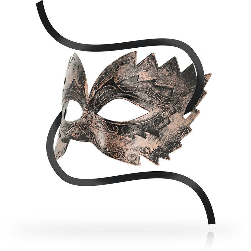 OHMAMA - ANTIZAZ MASKS VENETIAN STYLE COPPER 2 OHMAMA - ANTIZAZ MASKS VENETIAN STYLE COPPER - obrazek 2