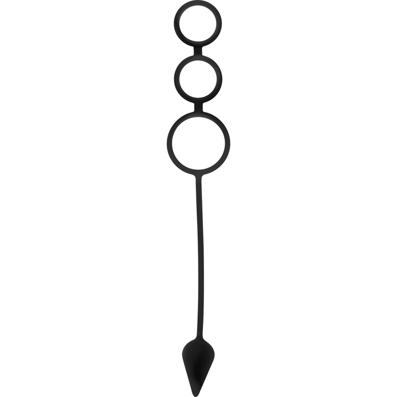 OHMAMA FETISH - SILICONE RINGS AND PLUG 2 OHMAMA FETISH - SILICONE RINGS AND PLUG - obrazek 2