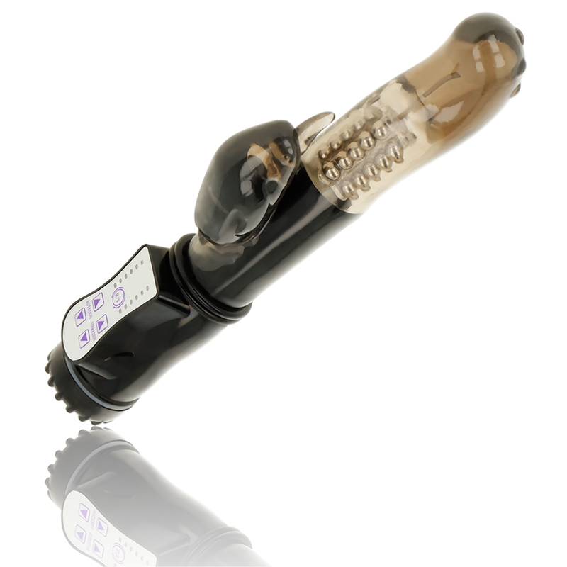 OHMAMA - ROTATOR VIBRATOR WITH DELFIN CLITORIS STIMULATOR 2 OHMAMA - ROTATOR VIBRATOR WITH DELFIN CLITORIS STIMULATOR - obrazek 2