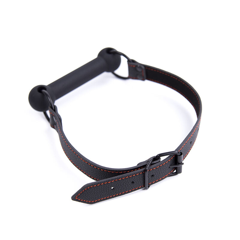 OHMAMA FETISH - BONE GAG WITH PU STRAP 2 OHMAMA FETISH - BONE GAG WITH PU STRAP - obrazek 2