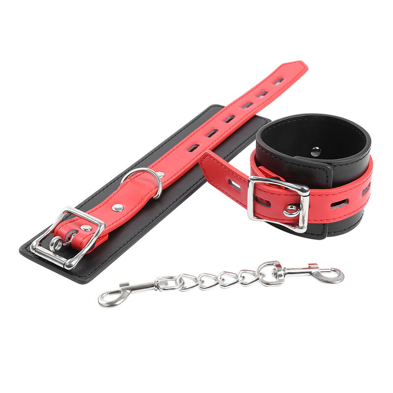 OHMAMA FETISH - LOCK BUCKLE WRIST RESTRAINTS 2 OHMAMA FETISH - LOCK BUCKLE WRIST RESTRAINTS - obrazek 2