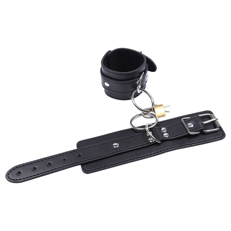 OHMAMA FETISH - O-RING LOCKED WRIST RESTRAINTS 3 OHMAMA FETISH - O-RING LOCKED WRIST RESTRAINTS - obrazek 3
