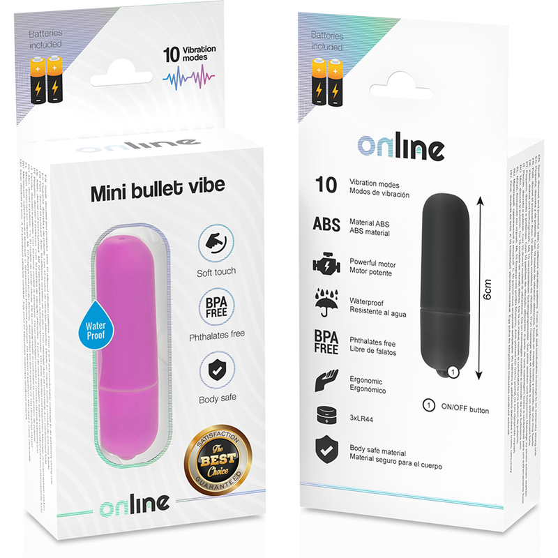 ONLINE - MINI BULLET VIBE PURPLE 4 ONLINE - MINI BULLET VIBE PURPLE - obrazek 4