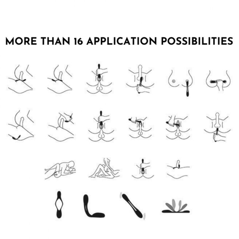 SATISFYER - ELASTIC GAME MULTI VIBRATOR BLUE 5 SATISFYER - ELASTIC GAME MULTI VIBRATOR BLUE - obrazek 5