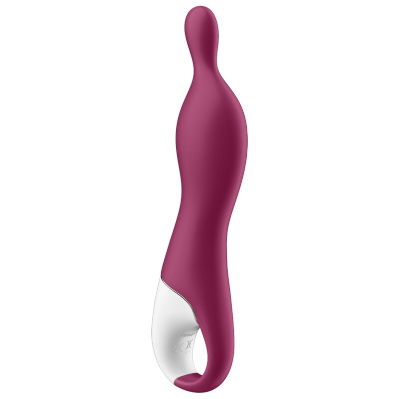 SATISFYER - AMAZING 1 ASPOT VIBRATOR BERRY 2 SATISFYER - AMAZING 1 ASPOT VIBRATOR BERRY - obrazek 2