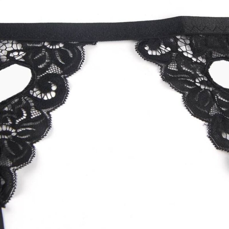 SUBBLIME - SET THREE PIECES SET BRA + GARTER BELT + THONG S/M 4 SUBBLIME - SET THREE PIECES SET BRA + GARTER BELT + THONG S/M - obrazek 4